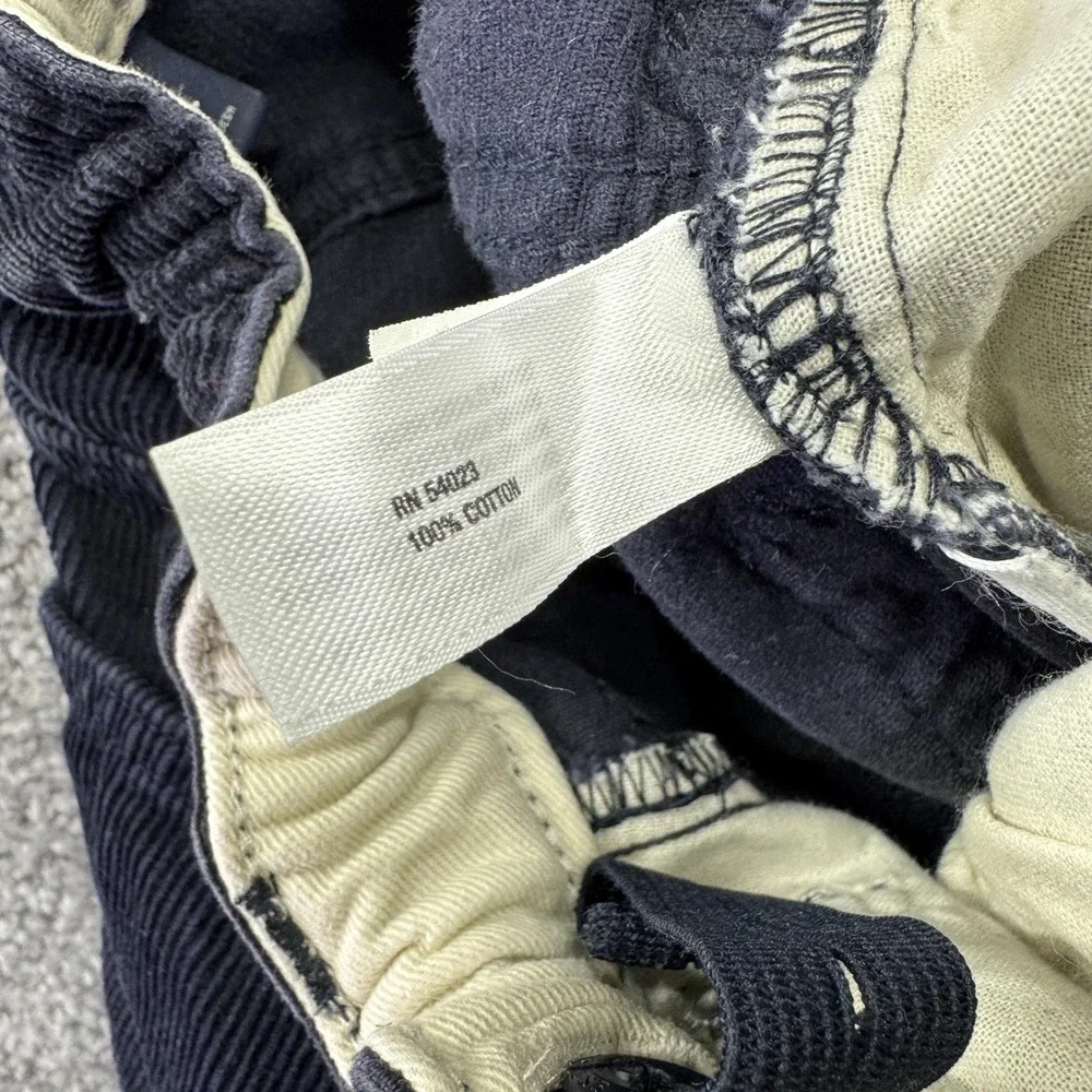 GapKids Pants Kids 6 Blue Corduroy Adjustable Waist Chino Fall Casual School